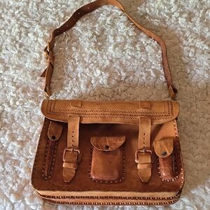 Handcrafted Leather Satchel